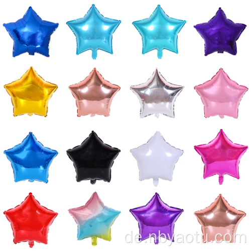 Professioneller Star Mylar Foil Ballon 18inch